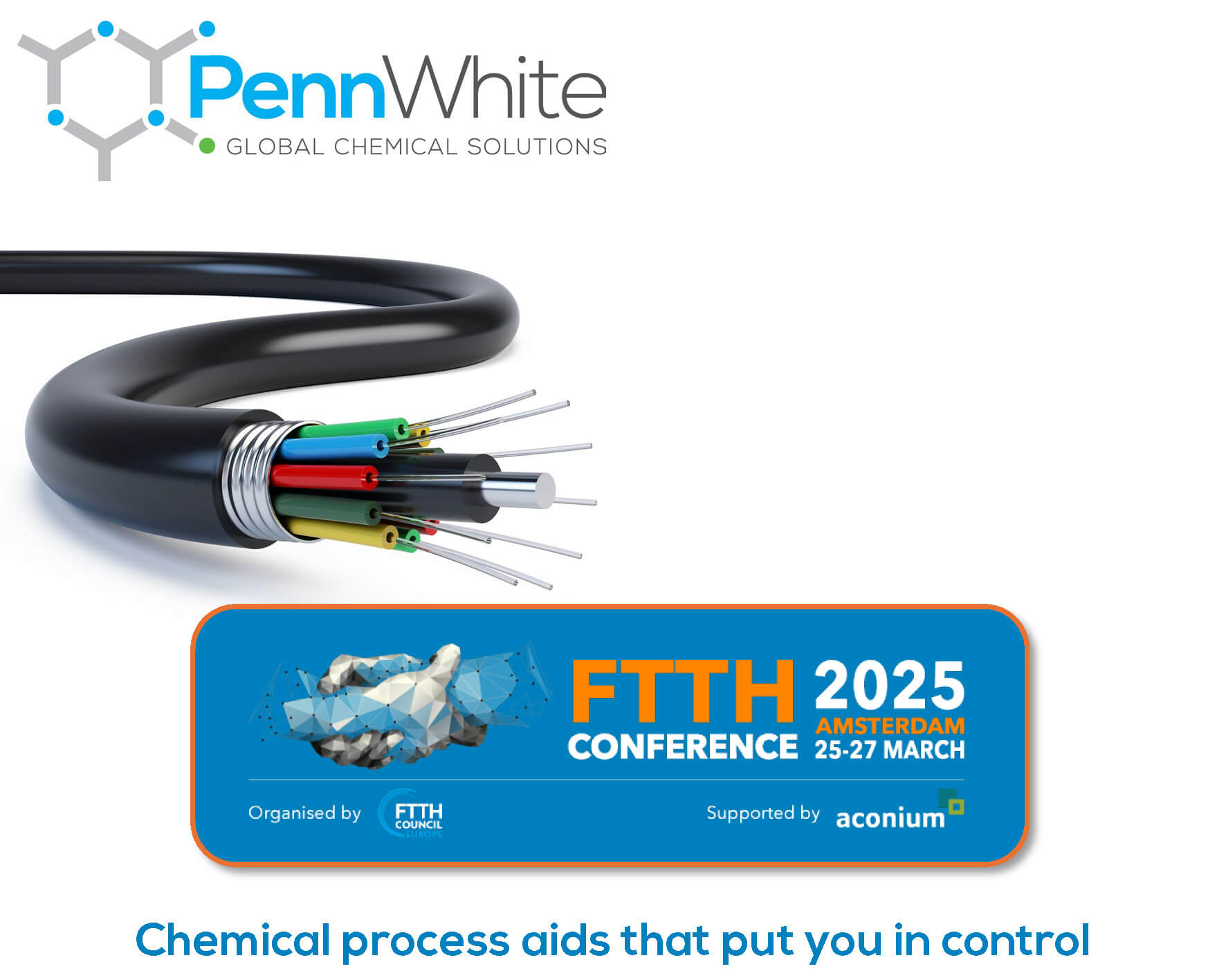 PennWhite attend fibre-optic conference in Amsterdam