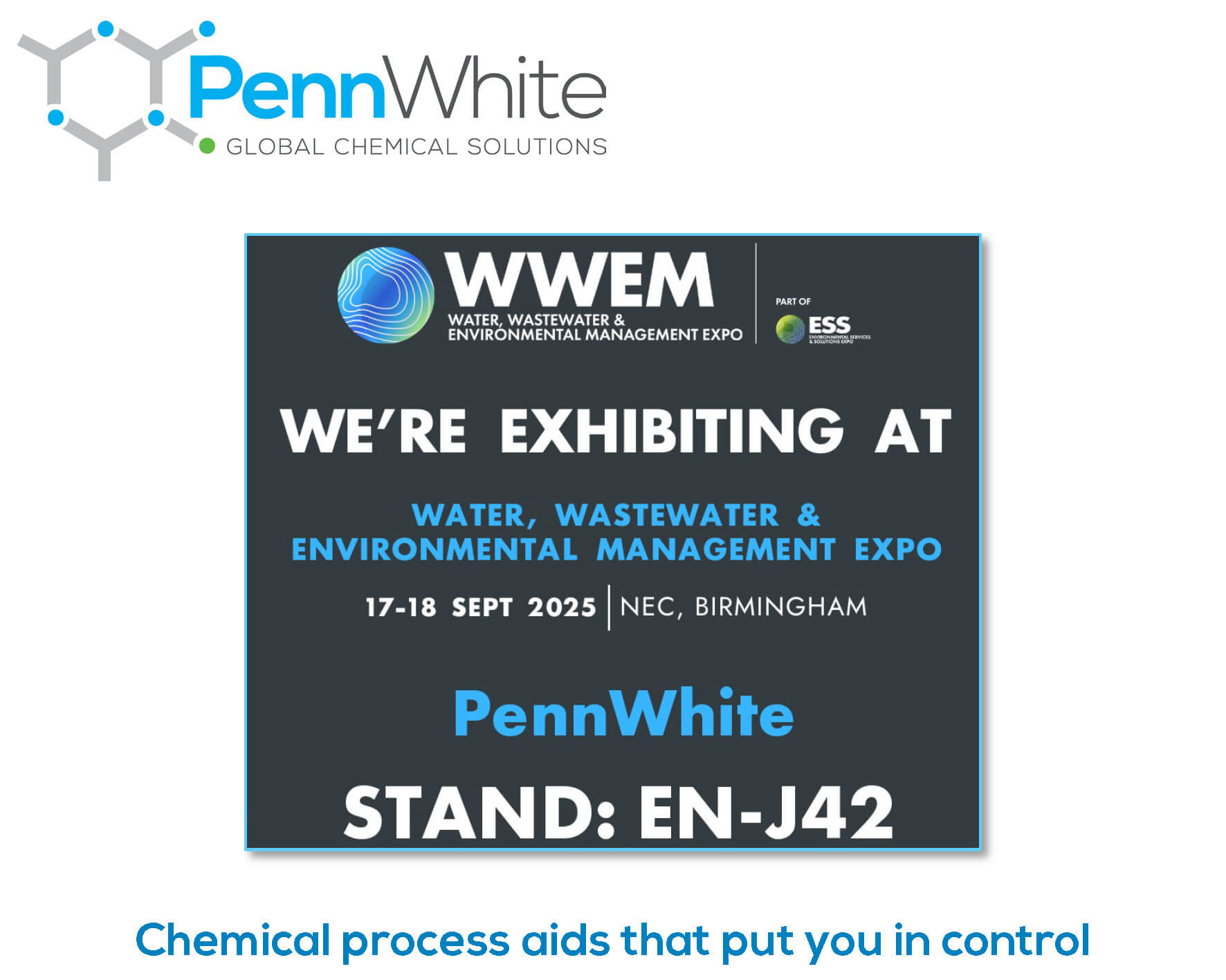PennWhite exhibit at major wastewater & environmental expo